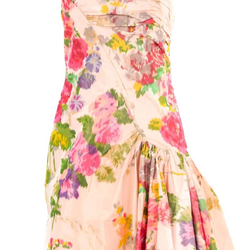 Bill Blass Pastel Floral Dress